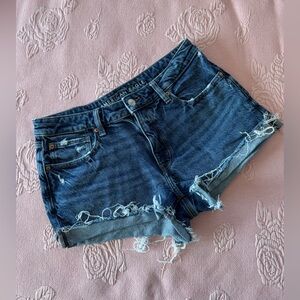 American Eagle Blue Jean Shorts, Size 6